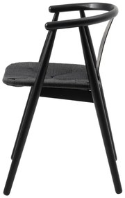 Черен трапезен стол Relate – Unique Furniture