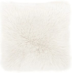 Възглавница от бяла овча кожа, 45 x 45 cm - Tiseco Home Studio