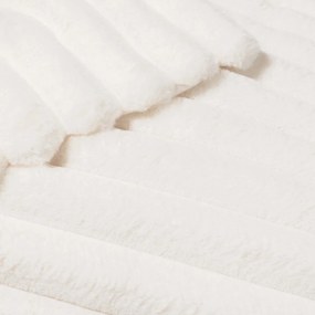 Кремаво одеяло от микроплюш 180x220 cm Boudoir – douceur d'intérieur