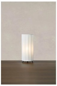 Черно-бял настолна лампа с текстилен абажур (височина 31,5 cm) Hikari – Markslöjd