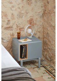 Синьо /сиво нощно шкафче Corvo – Teulat
