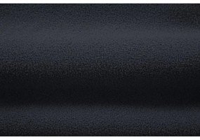 Тъмносиньо кресло от плат букле Jenny – Micadoni Home