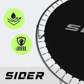 Голям детски батут с мрежа и стълба SIDER 12FT - Ø 374 см