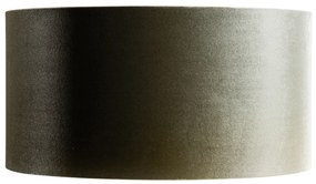 Кадифена абажура зелена със златно покритие 50/50/25