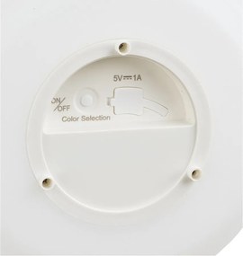 LED преносимо външно осветително тяло с USB ø 20,5 cm Derry – House Nordic