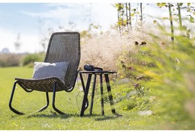 Градински люлеещ се стол от ратан Tom - WOOOD