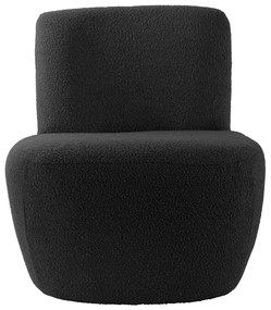 Черно кресло от плат букле Ada – Leitmotiv