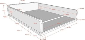 Бяла маса за повиване от масивен бук Forrest – Vipack