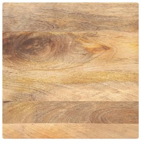371521 vidaXL Плот за маса, 50x50x3,8 см, квадратен, манго масив