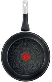 Тиган Tefal G2550772, 30 см, Титаниево покритие, Thermo-Spot, Индукция, Черен