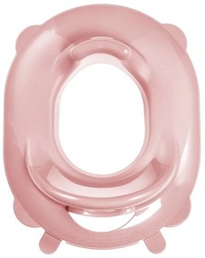 Светлорозова детска седалка за тоалетна TOP - Rotho