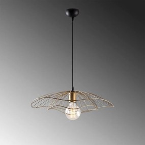 Висящо осветително тяло в златисто ø 50 cm Tel – Opviq lights