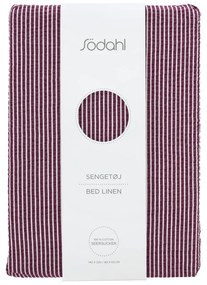 Лилаво единично памучно спално бельо 140x200 cm Cheerful – Södahl