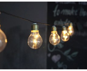 Бяла LED светлинна верига, дължина 1 м Glow - Star Trading