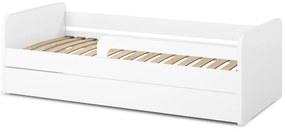 Бяло детско легло с включена подматрачна рамка 80x200 cm Duuli – ELTAP