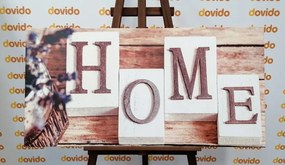 Картина на платно – Буквички Home