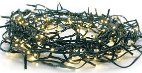 100 Коледа крушка LED с 8 програми-Warm бял (10) парчета