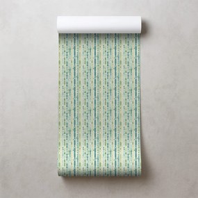 Тапет – Зелени и сини вертикални ивици