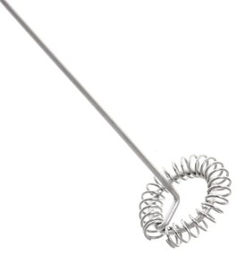 Миксер за фрапе на стойка  Adler AD 4499, Стоманена бъркалка, 2xAA, Лилав/черен