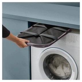 Сив текстилен сгъваем кош за пране 55 l Hold-All Max – Joseph Joseph