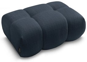 Тъмносиня шенилова табуретка Ivane – Bobochic Paris