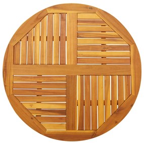 4004251 vidaXL Плот за маса, Ø90x2,2 см, кръгъл, акациево дърво масив