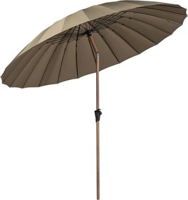 Зелен/бежов чадър ø 280 cm Monica – WOOOD