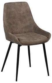 Кафяви трапезни столове в комплект от 2 бр. Sierra – Rowico