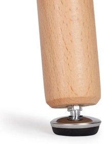 Бяла кухненска маса 80 x 80 cm