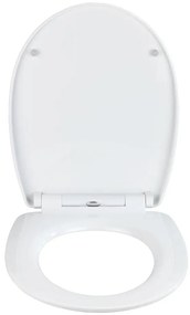 WENKO 24082800-Тоалетна седалка DROPLETS 45x38,8 cm пъстроцветна/лъскав хром