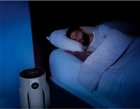 Пречиствател на въздух Shark NeverChange HP150EU, До 60 м3, 26W, 5 скорости, Без смяна на филтър до 5 години, LED дисплей, Бял