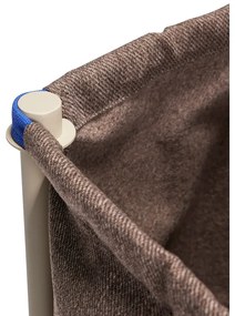 Бежов текстилен кош за пране Pod – Hübsch