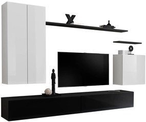 Холна секция Swiss II-White - Black