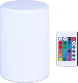 Grundig - LED RGB настолна лампа с регулируема яркост, 3xAAA + дистанционно управление