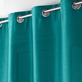 Синьо перде от микросатен 140x240 cm Shana – douceur d'intérieur