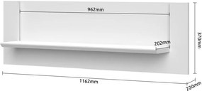 Висящ рафт Spike-Length: 116 cm