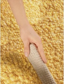 Жълт ръчно изработен килим от букле 160x230 cm Notting Hill Portobello – Ted Baker