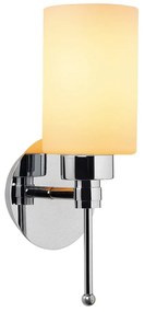 Бяла и сребърна стенна лампа Balcova – Opviq lights