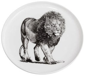 Бяла порцеланова чиния Marini Ferlazzo Lion, ø 20 cm - Maxwell &amp; Williams
