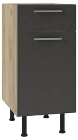Долен кухненски шкаф "Sky loft " Т1 Н40/87 1ч.Blumotion