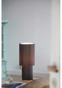 Сива настолна лампа с текстилен абажур (височина 45 cm) Catis – Markslöjd