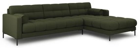 Зелен ъглов диван (десен ъгъл) Bali – Cosmopolitan Design