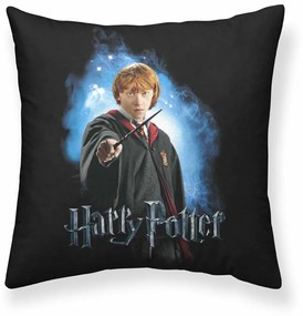 Калъфка за възглавница Harry Potter Ron Weasley Черен 50 x 50 cm