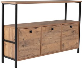 Конзолна маса от декор от бор в естествен цвят 29,5x120 cm Solace – Kalune Design