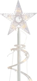 Коледна елха бяла с LED IP44 - Puno