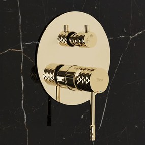 Душ система за вграждане Rea Lungo Diamond Gold