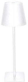 Solight WO69-W - LED димируема презареждаема сензорна настолна лампа LUCCA LED/3,7V 2000 mAh бяла