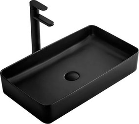 Умивалник за плот Rea Denis Black MAT