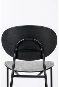 Сиви бар столове в комплект от 2 броя 96 см Donny - White Label