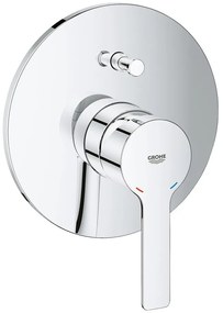 Външни части на кран за баня Grohe Lineare New-Сребърен Гланцово-15,8 x 20,4